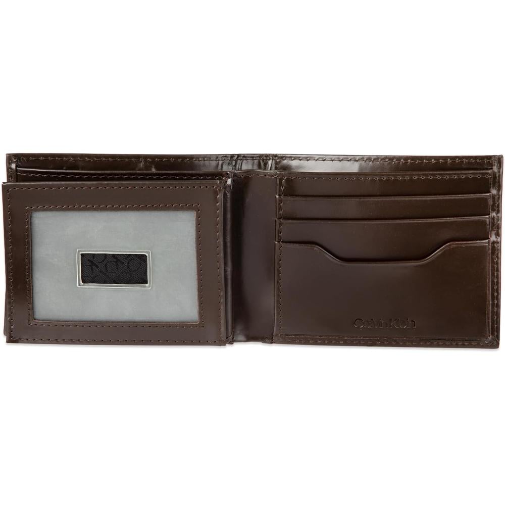 BILLETERA CALVIN KLEIN BIFOLD MARRÓN HOMBRE - 4