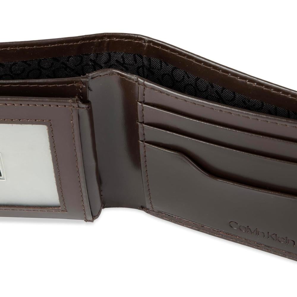 BILLETERA CALVIN KLEIN BIFOLD MARRÓN HOMBRE - 5