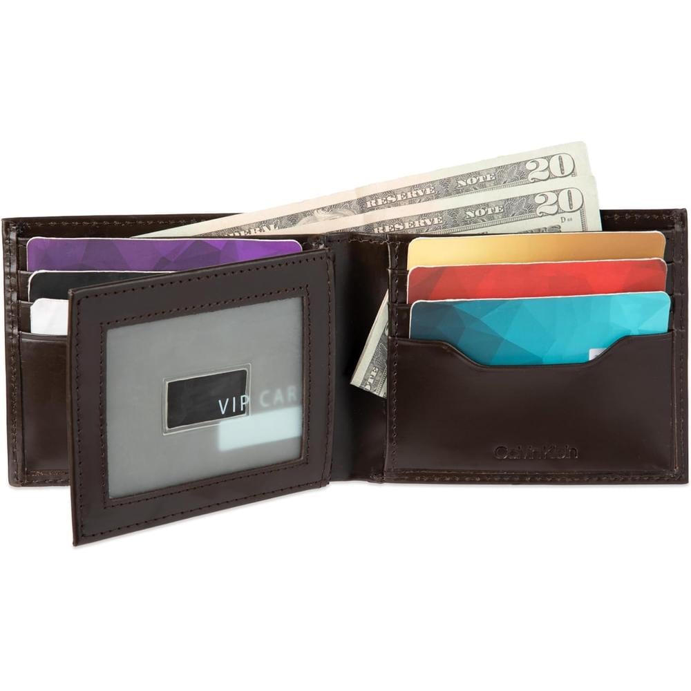 BILLETERA CALVIN KLEIN BIFOLD MARRÓN HOMBRE - 6