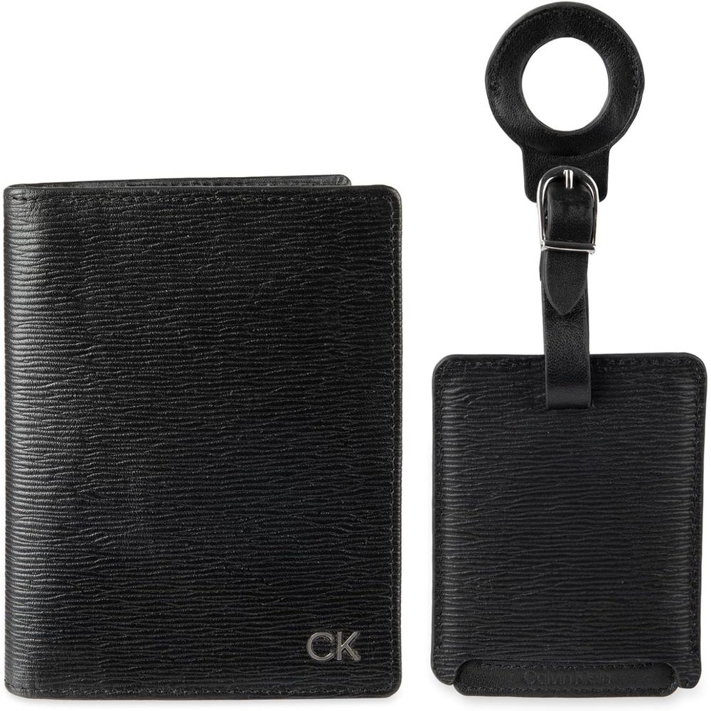 TARJETERO CALVIN KLEIN MINIMALISTA NEGRO HOMBRE - 1