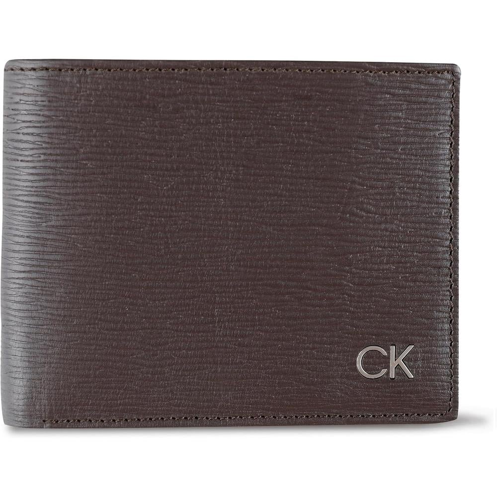 BILLETERA CALVIN KLEIN BIFOLD RFID MARRÓN HOMBRE - 1