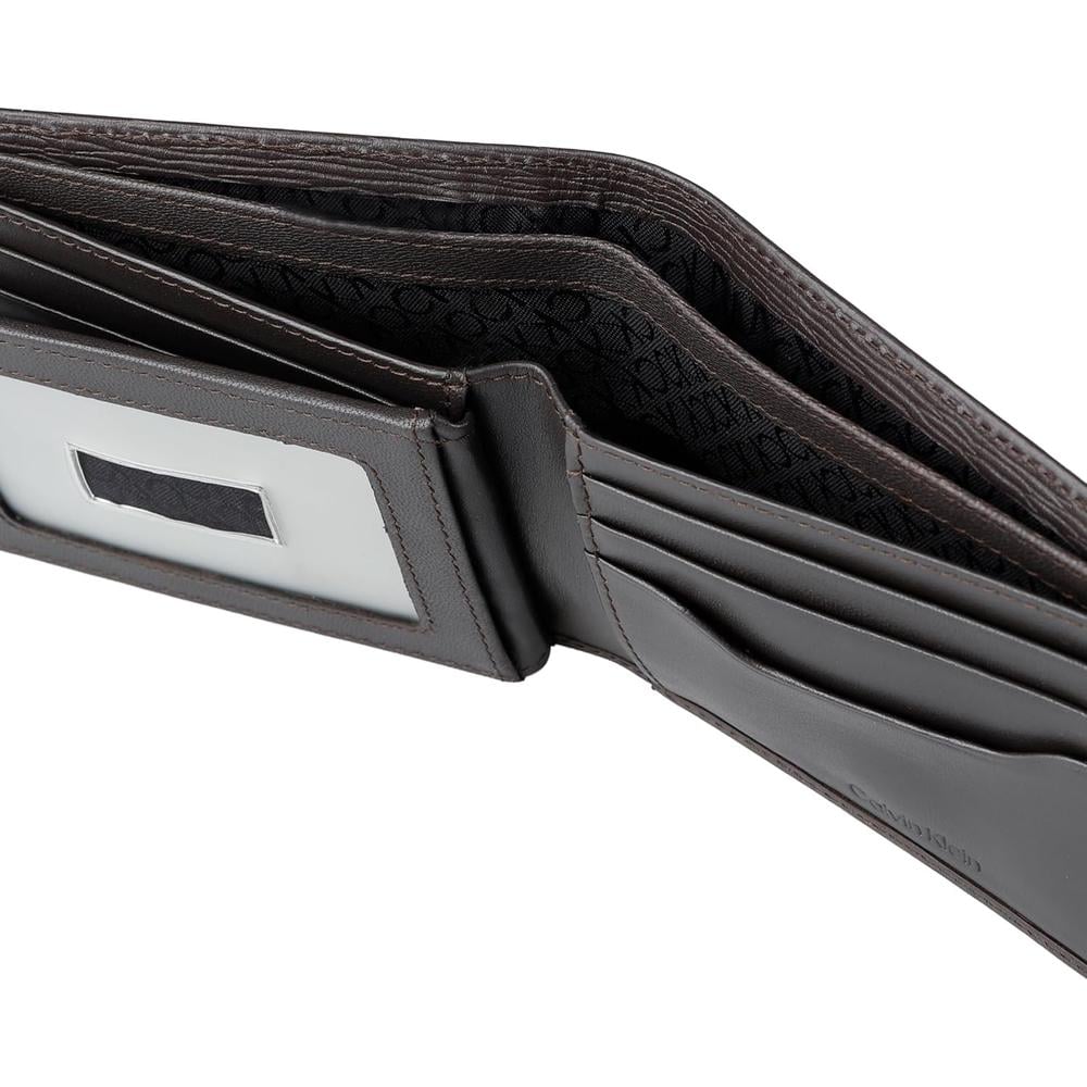 BILLETERA CALVIN KLEIN BIFOLD RFID MARRÓN HOMBRE - 5