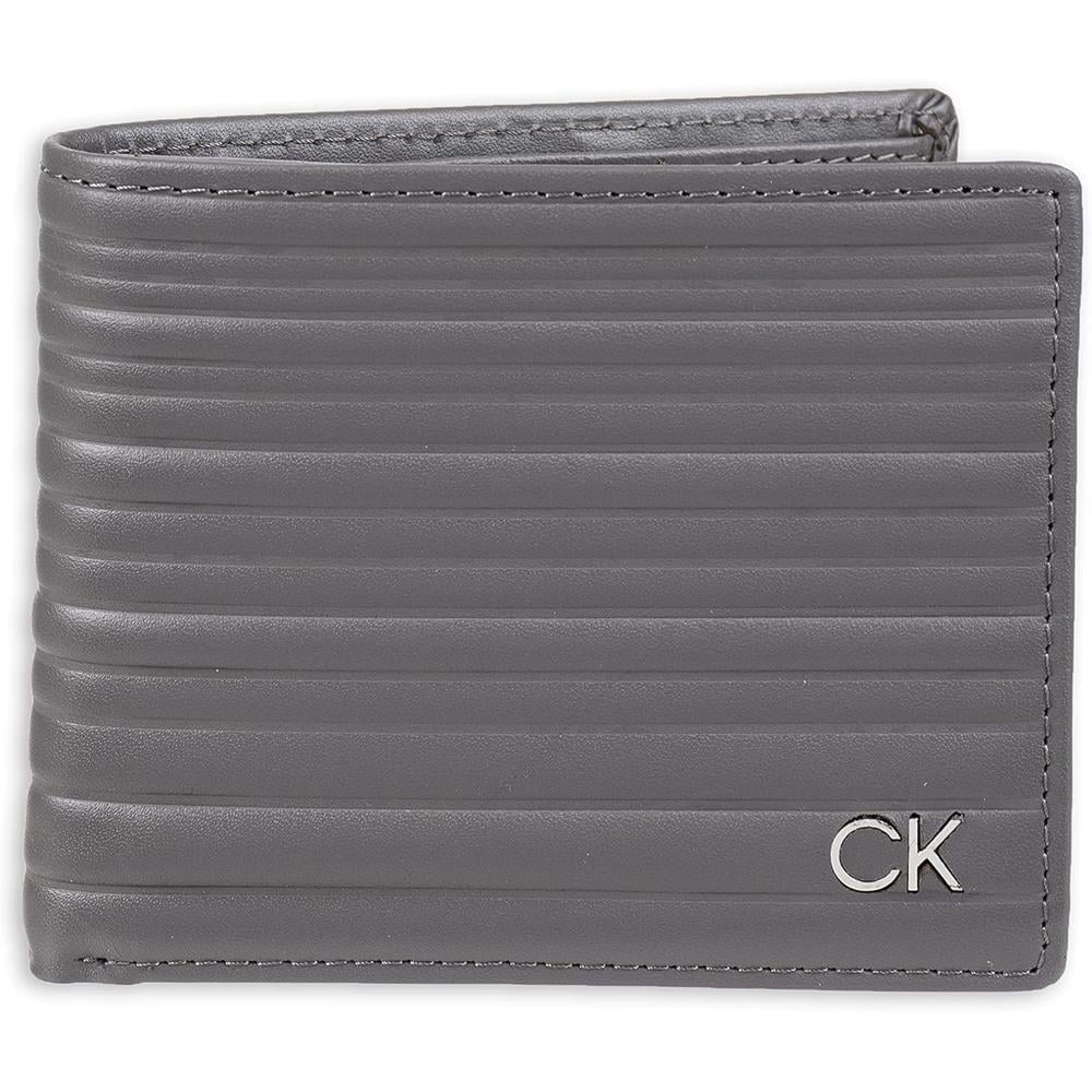 BILLETERA CALVIN KLEIN BIFOLD RFID GRIS HOMBRE - 1