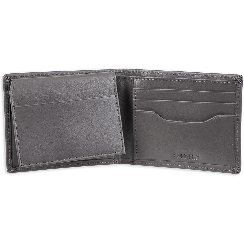 BILLETERA CALVIN KLEIN BIFOLD RFID GRIS HOMBRE - 2