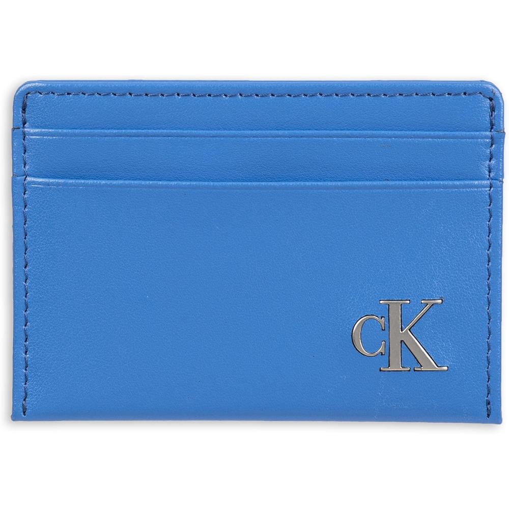 TARJETERO CALVIN KLEIN SLIM RFID AZUL HOMBRE - 1