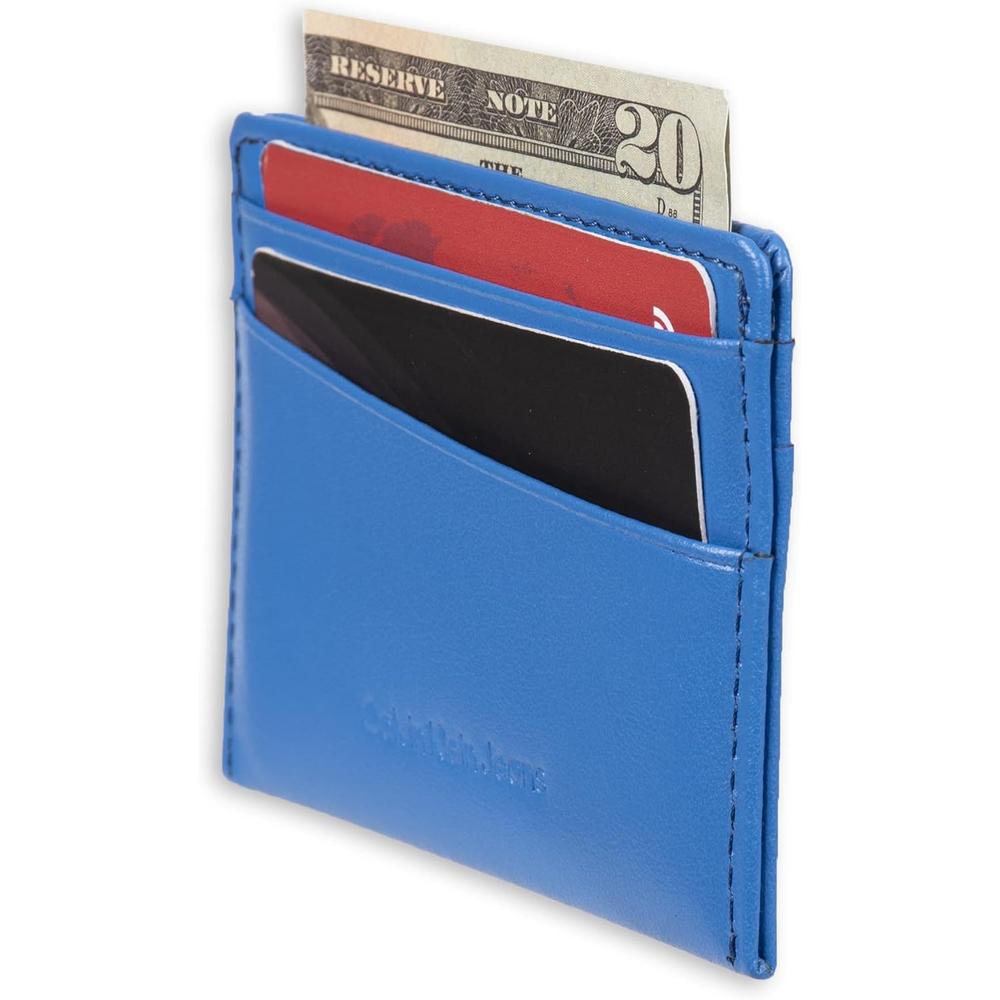 TARJETERO CALVIN KLEIN SLIM RFID AZUL HOMBRE - 3
