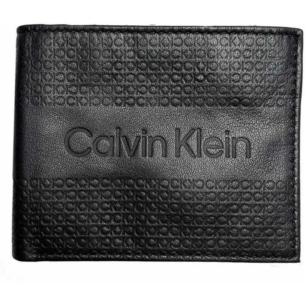 BILLETERA CALVIN KLEIN BIFOLD MONOGRAM NEGRO HOMBRE - 1