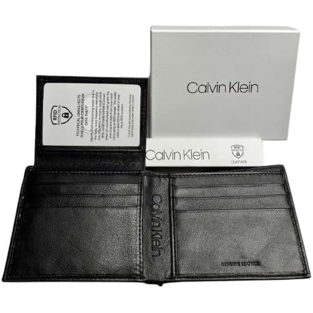 BILLETERA CALVIN KLEIN BIFOLD MONOGRAM NEGRO HOMBRE - 2