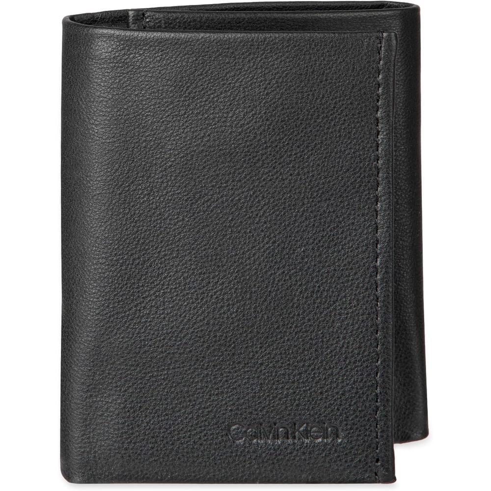 BILLETERA CALVIN KLEIN TRIFOLD NEGRO HOMBRE - 1