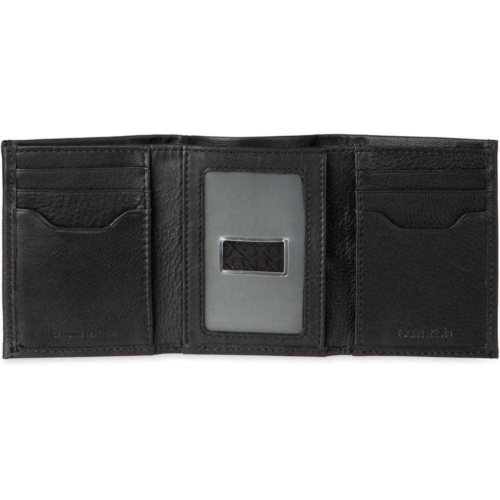 BILLETERA CALVIN KLEIN TRIFOLD NEGRO HOMBRE - 4