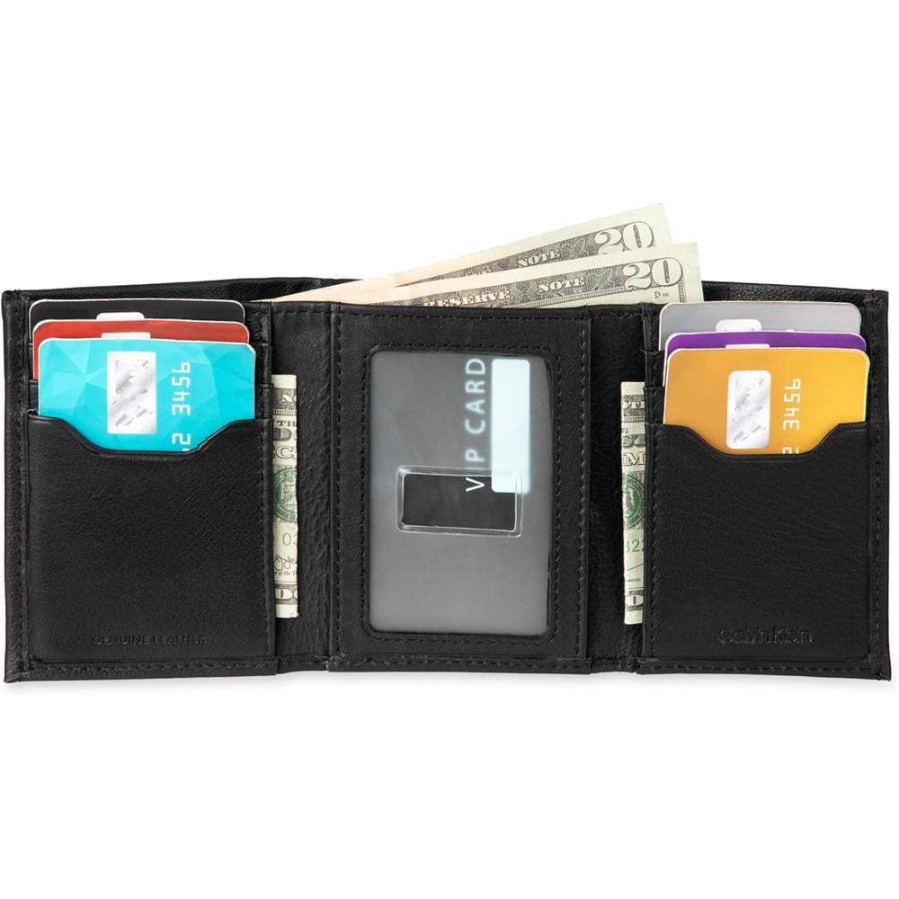 BILLETERA CALVIN KLEIN TRIFOLD NEGRO HOMBRE - 6