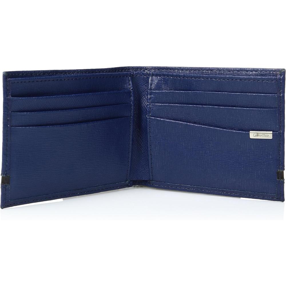 BILLETERA CALVIN KLEIN PASSCASE AZUL HOMBRE - 4