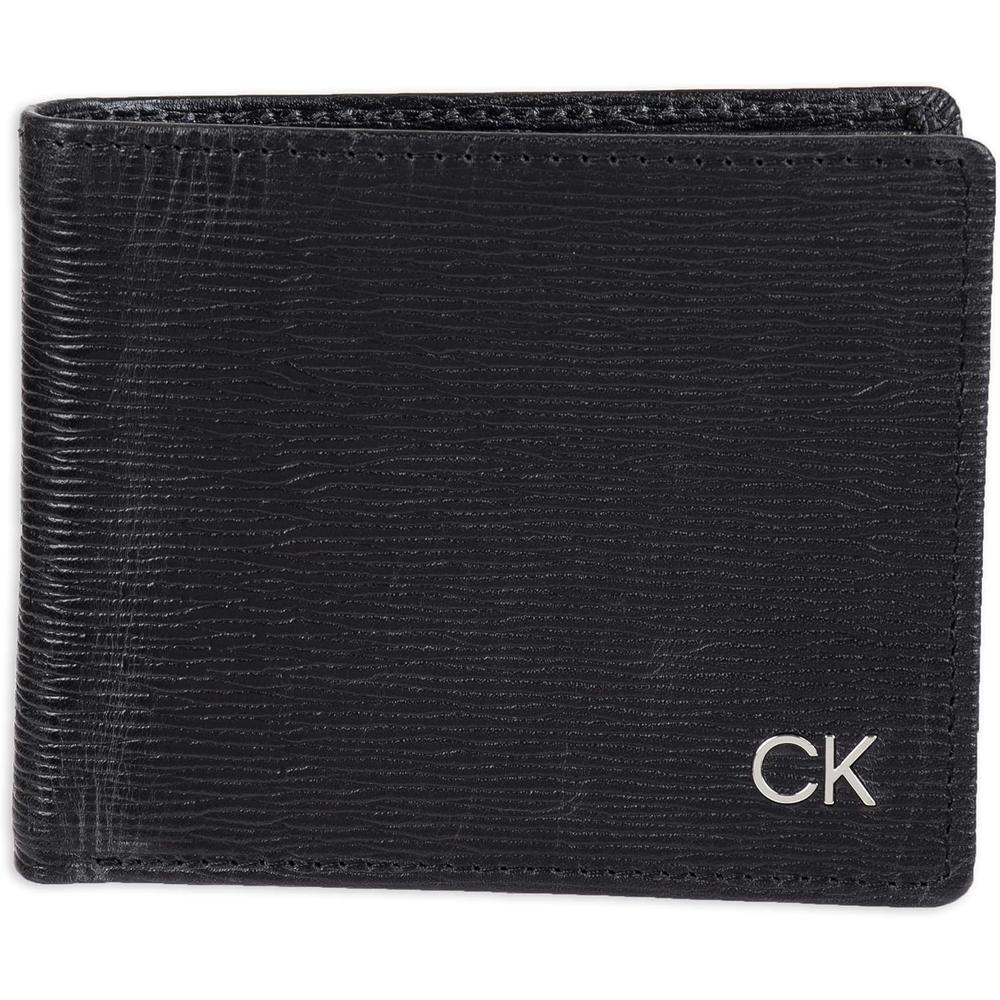 BILLETERA CALVIN KLEIN SLIM BIFOLD RFID NEGRO HOMBRE - 1