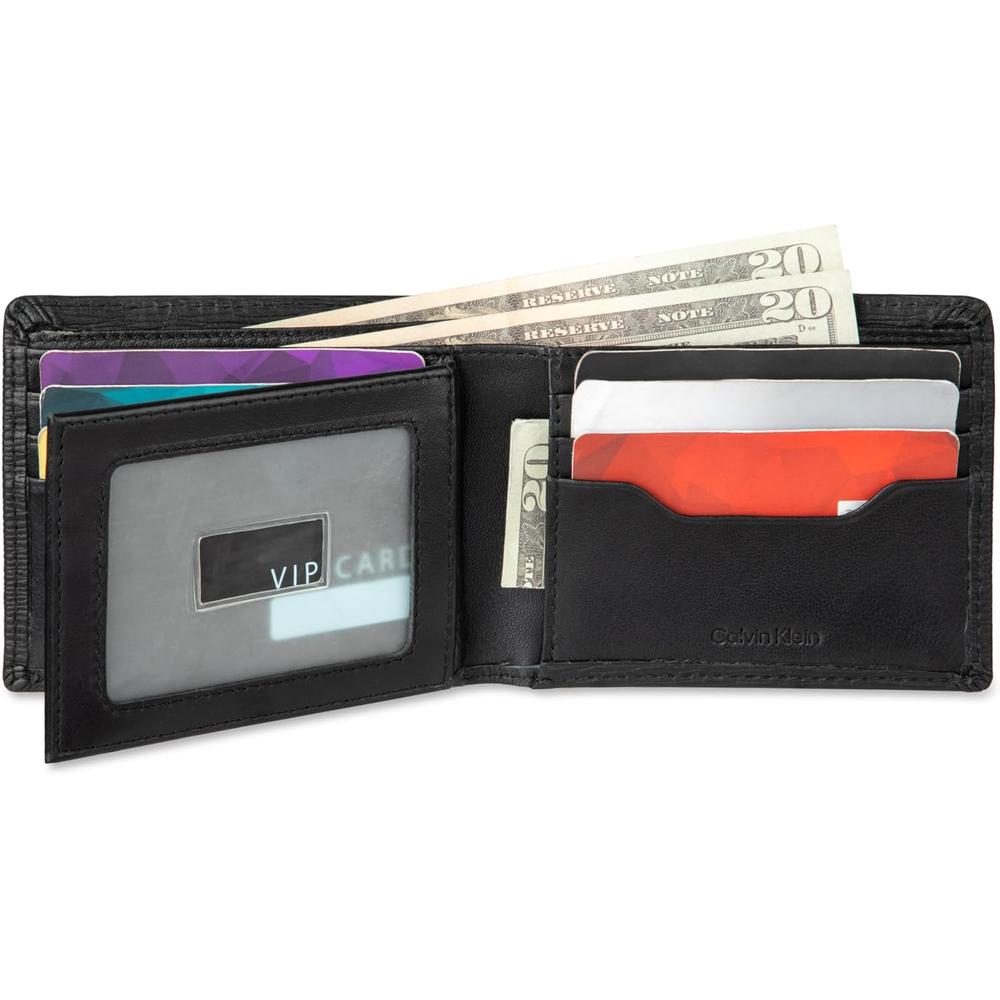 BILLETERA CALVIN KLEIN SLIM BIFOLD RFID NEGRO HOMBRE - 6