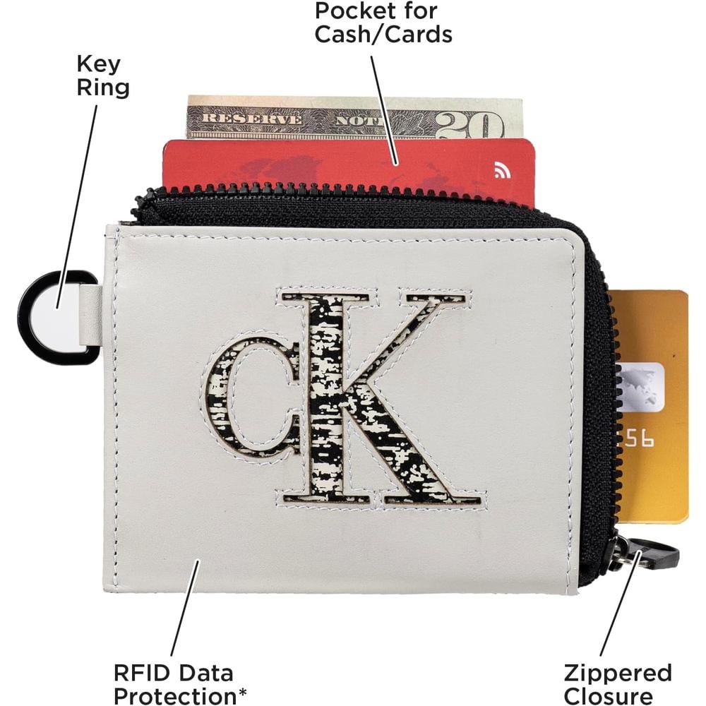 TARJETERO CALVIN KLEIN SLIM RFID GRIS HOMBRE - 2