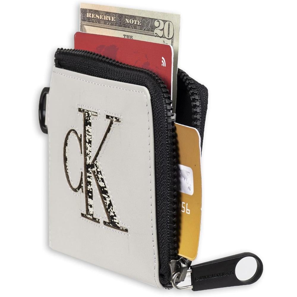 TARJETERO CALVIN KLEIN SLIM RFID GRIS HOMBRE - 4