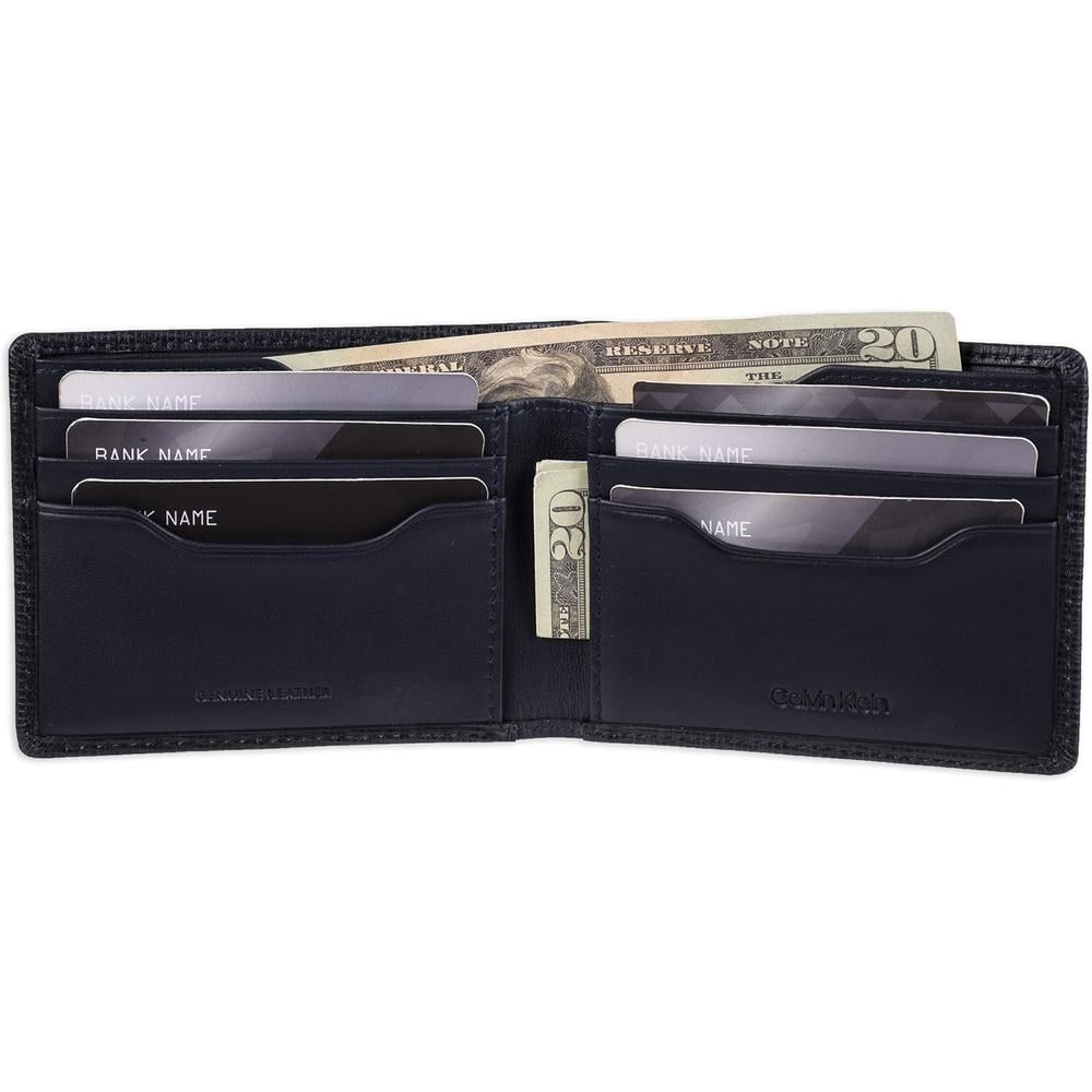 BILLETERA CALVIN KLEIN BIFOLD NAVY HOMBRE - 4