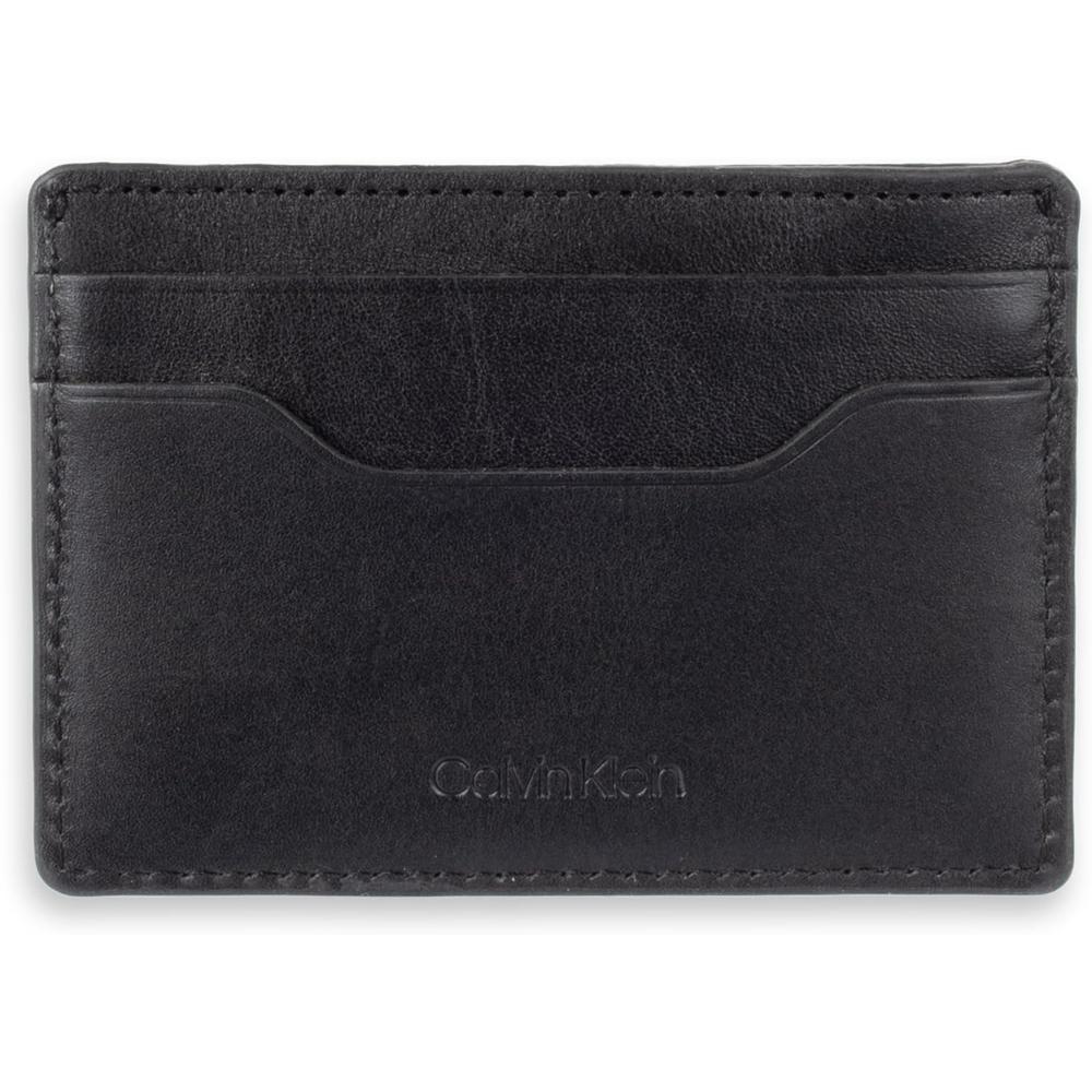 TARJETERO CALVIN KLEIN BIFOLD MINIMALISTA NEGRO HOMBRE - 2