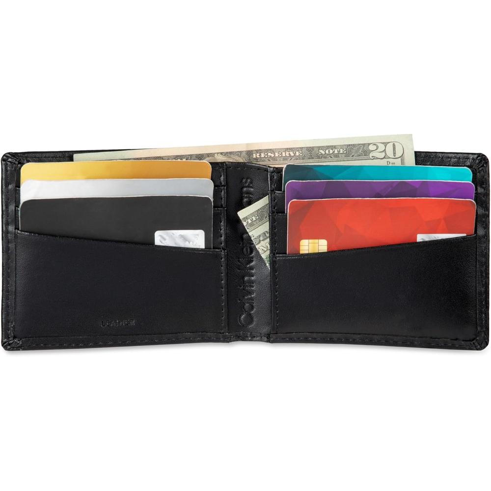 BILLETERA CALVIN KLEIN BIFOLD RFID AMARILLO HOMBRE - 6