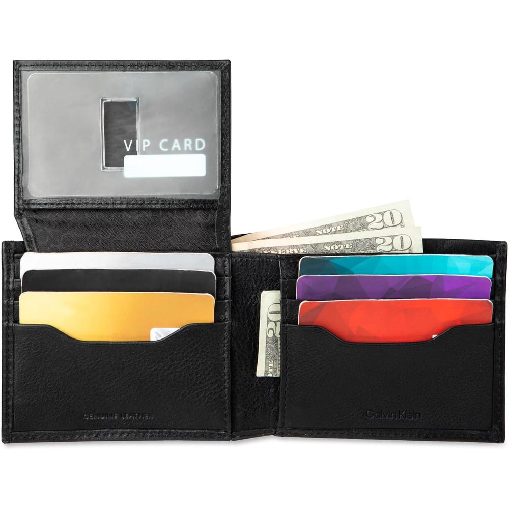 BILLETERA CALVIN KLEIN BIFOLD RFID NEGRO HOMBRE - 6