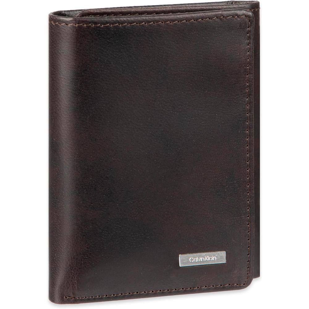 BILLETERA CALVIN KLEIN TRIFOLD RFID MARRÓN HOMBRE - 2