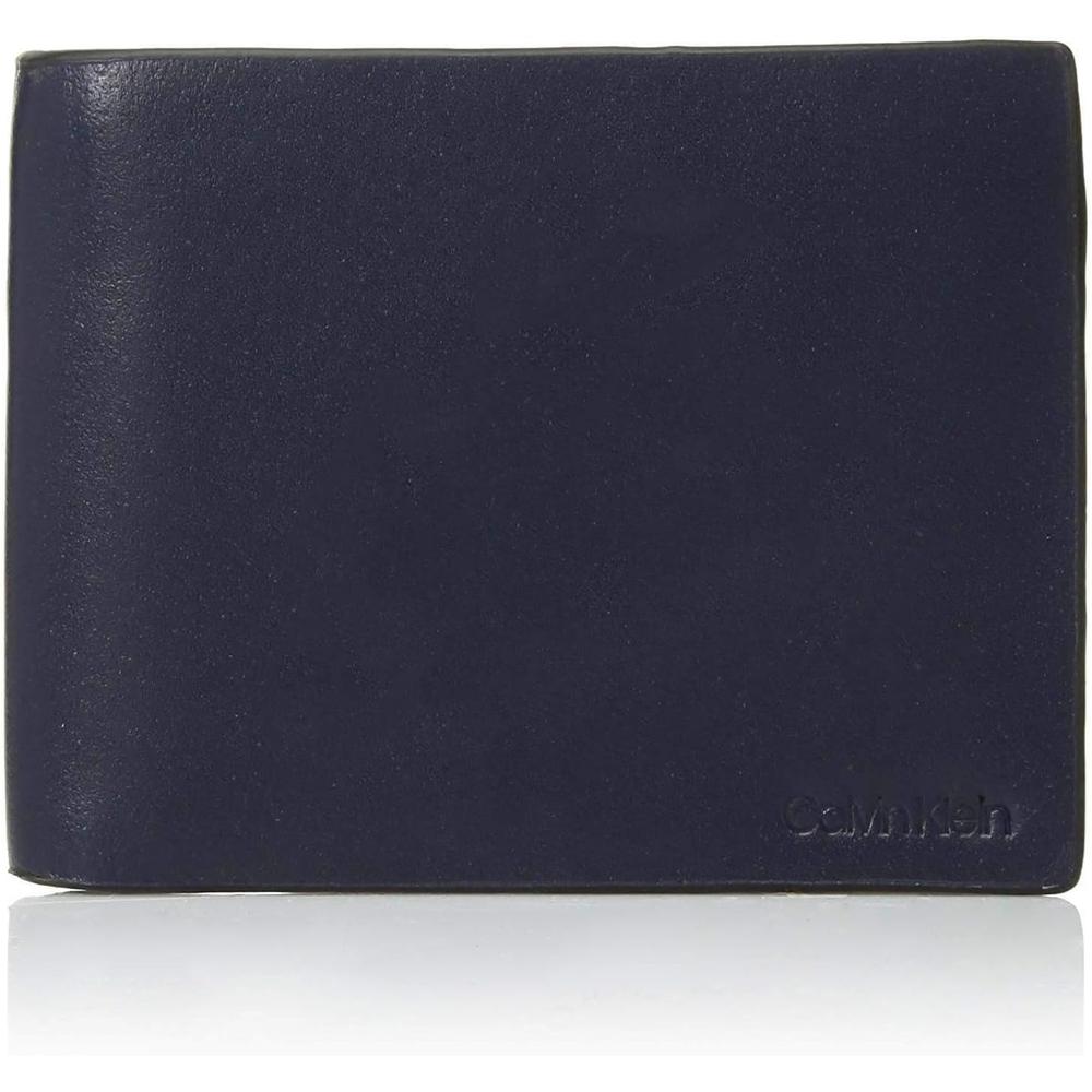BILLETERA CALVIN KLEIN BIFOLD NAVY OSCURO HOMBRE - 1