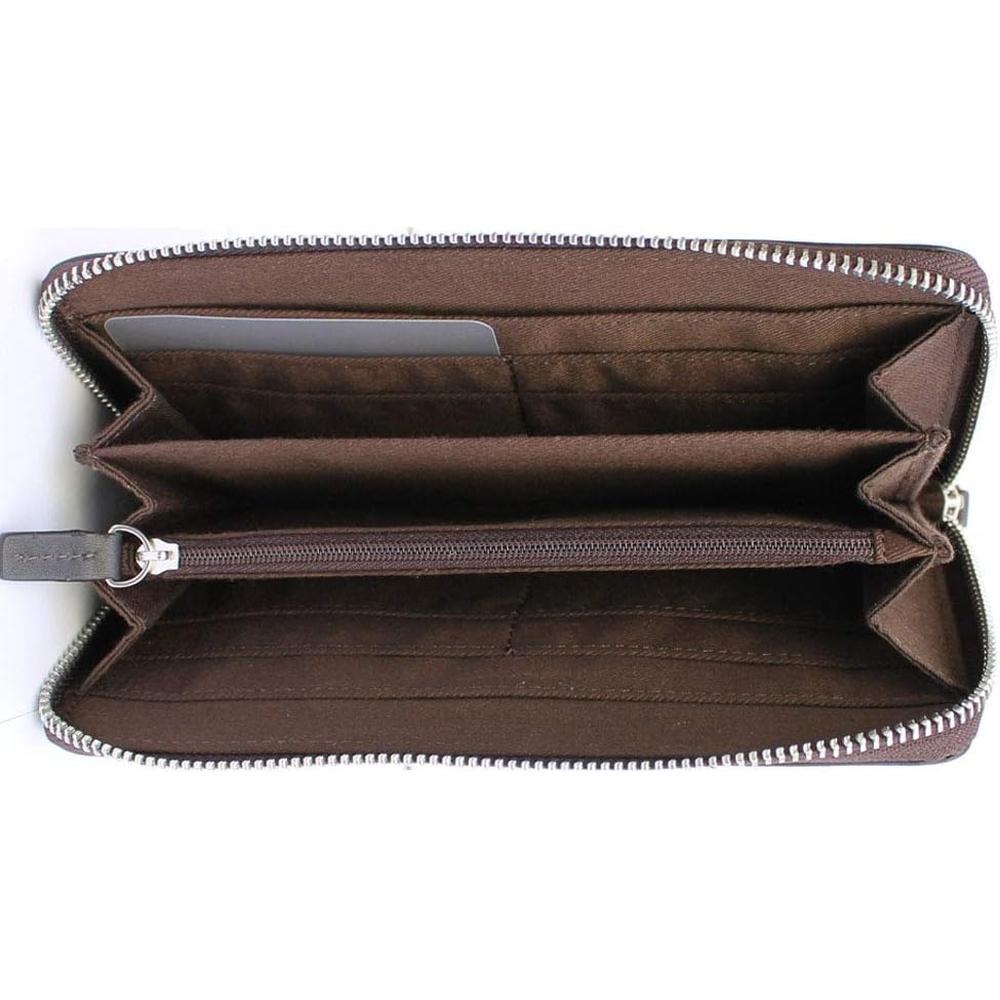 BILLETERA CALVIN KLEIN CONTINENTAL MARRÓN HOMBRE - 3
