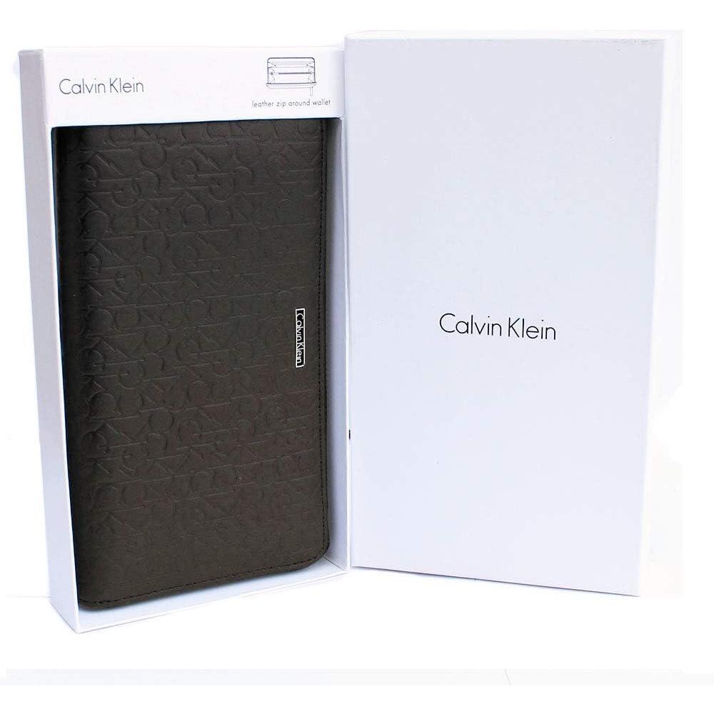 BILLETERA CALVIN KLEIN CONTINENTAL MARRÓN HOMBRE - 4