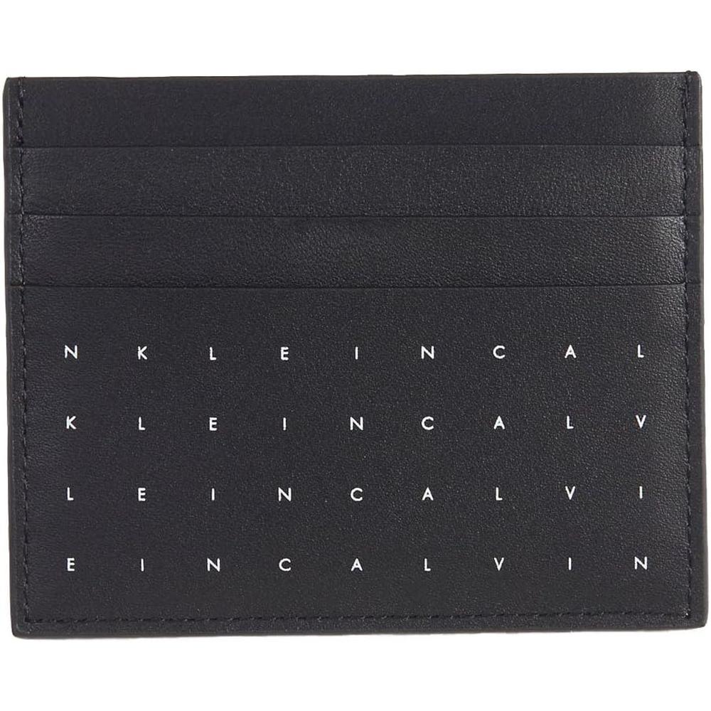 TARJETERO CALVIN KLEIN LOGO GRID HOMBRE - 1