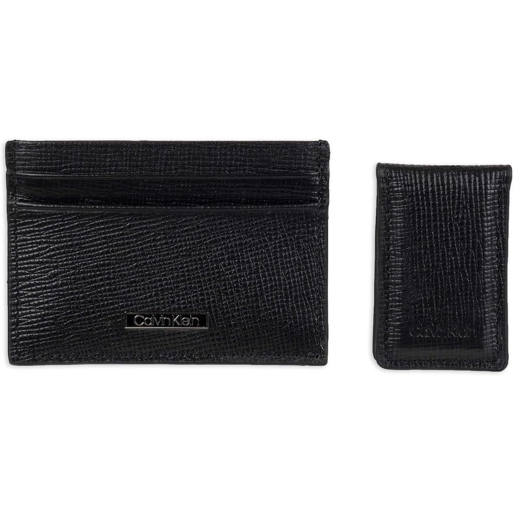TARJETERO CALVIN KLEIN BIFOLD NEGRO HOMBRE - 1