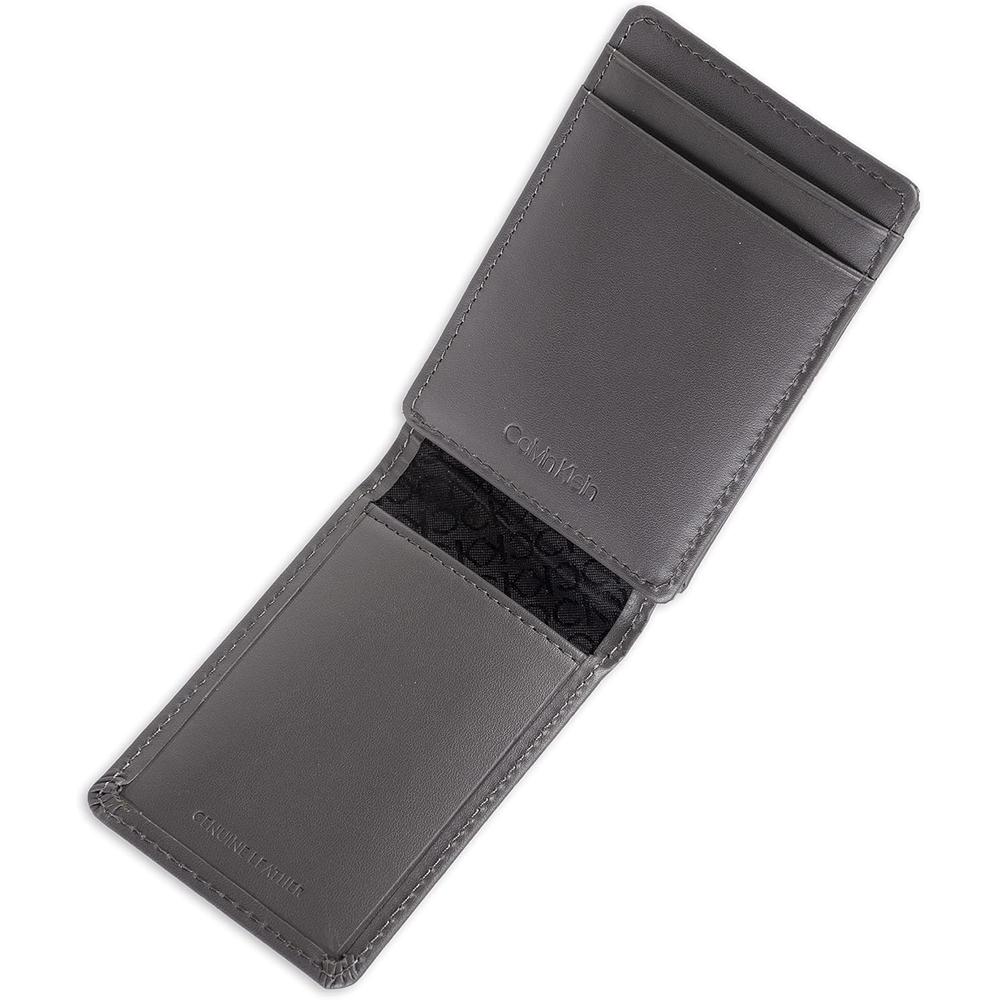 TARJETERO CALVIN KLEIN RFID GRIS HOMBRE - 2