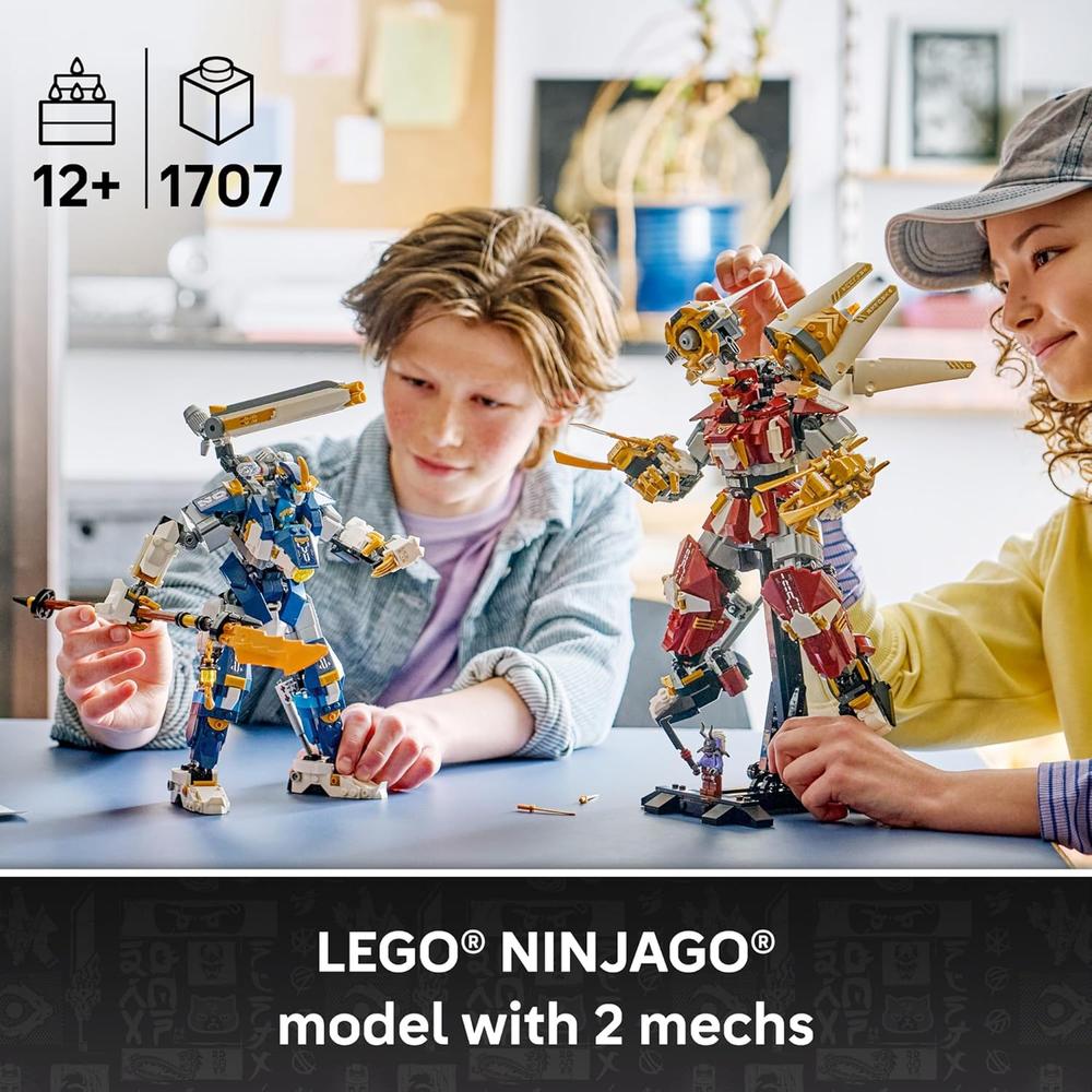LEGO NINJAGO ROBOTS TITANES GEMELOS 1186 PIEZAS - 2