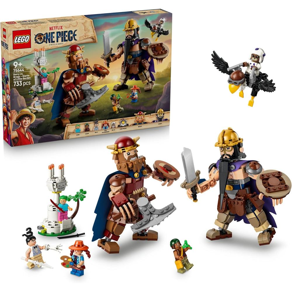 LEGO ONE PIECE DORRY VS BROGY 684 PIEZAS - 1