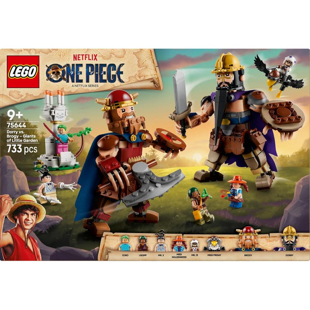 LEGO ONE PIECE DORRY VS BROGY 684 PIEZAS - 3