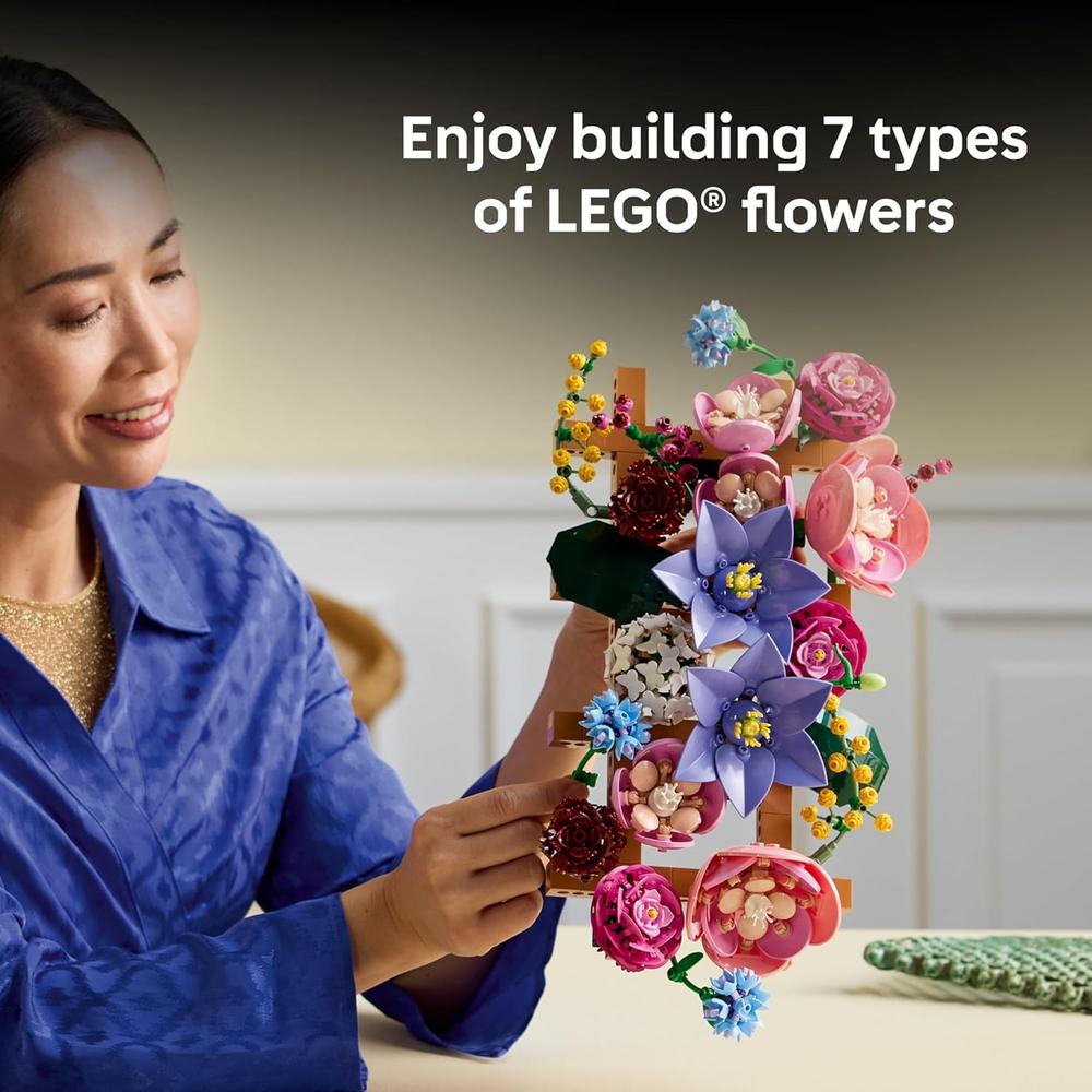LEGO DECORACIÓN FLORAL BOTÁNICA 1161 PIEZAS - 3