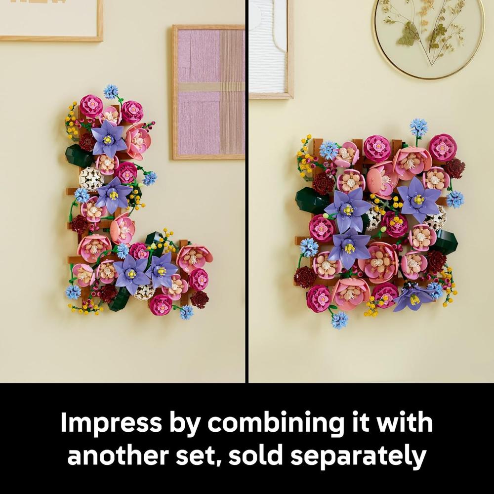 LEGO DECORACIÓN FLORAL BOTÁNICA 1161 PIEZAS - 4