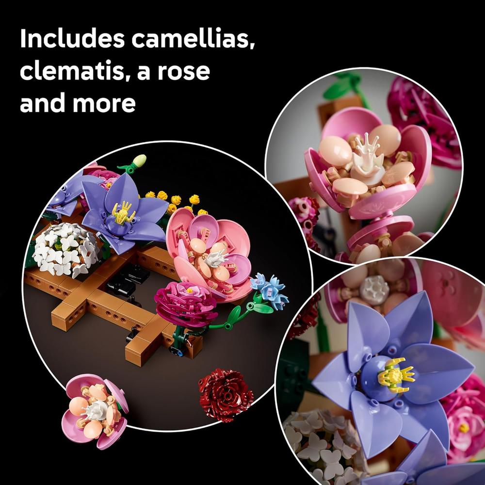 LEGO DECORACIÓN FLORAL BOTÁNICA 1161 PIEZAS - 5