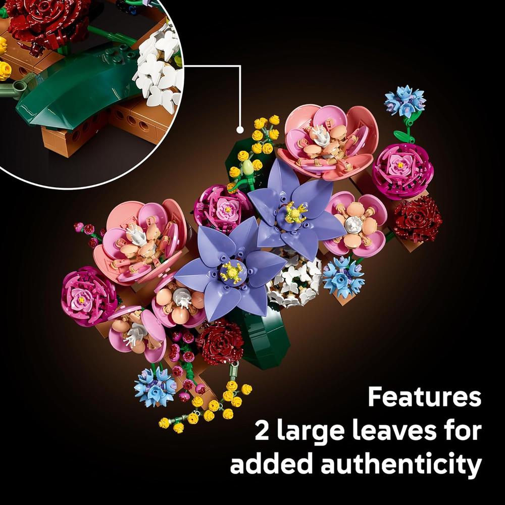 LEGO DECORACIÓN FLORAL BOTÁNICA 1161 PIEZAS - 6