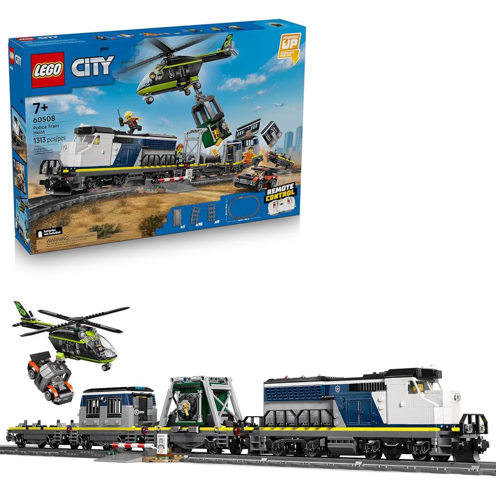 LEGO CITY TREN DE POLICÍA 678 PIEZAS - 1