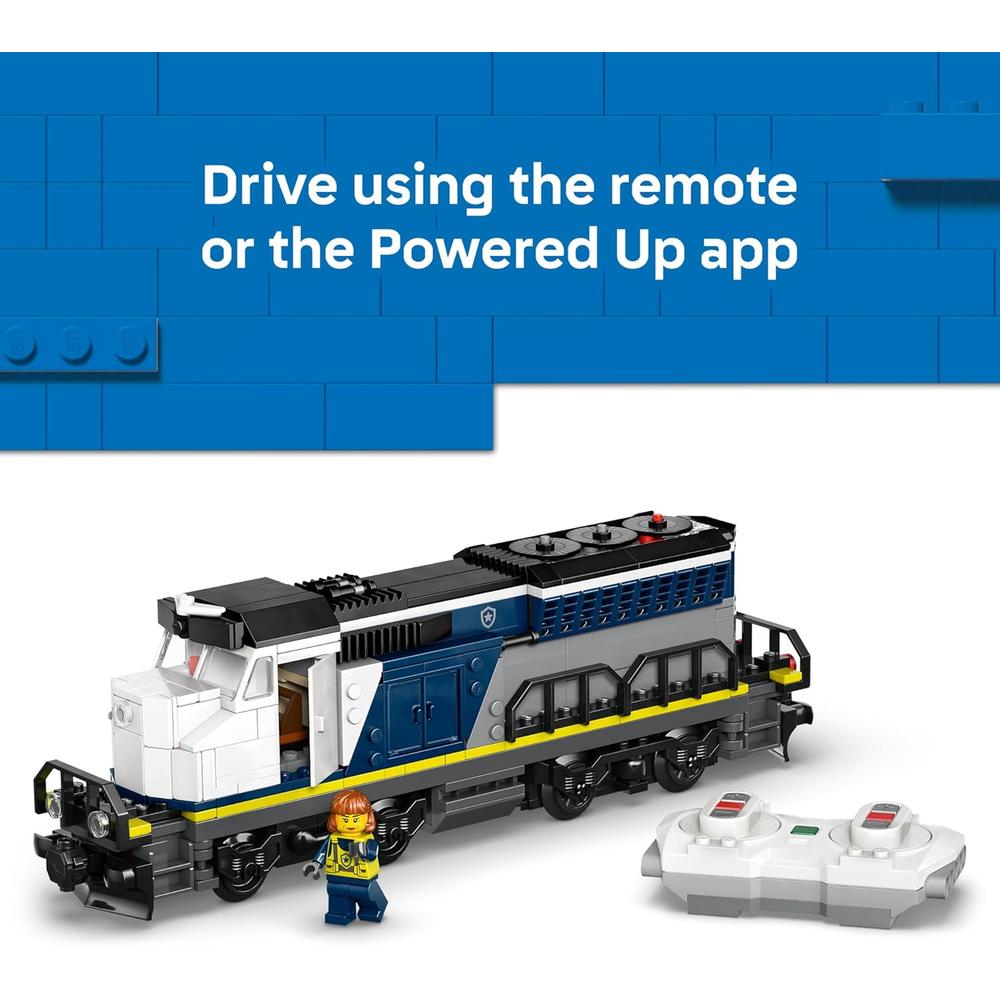 LEGO CITY TREN DE POLICÍA 678 PIEZAS - 3