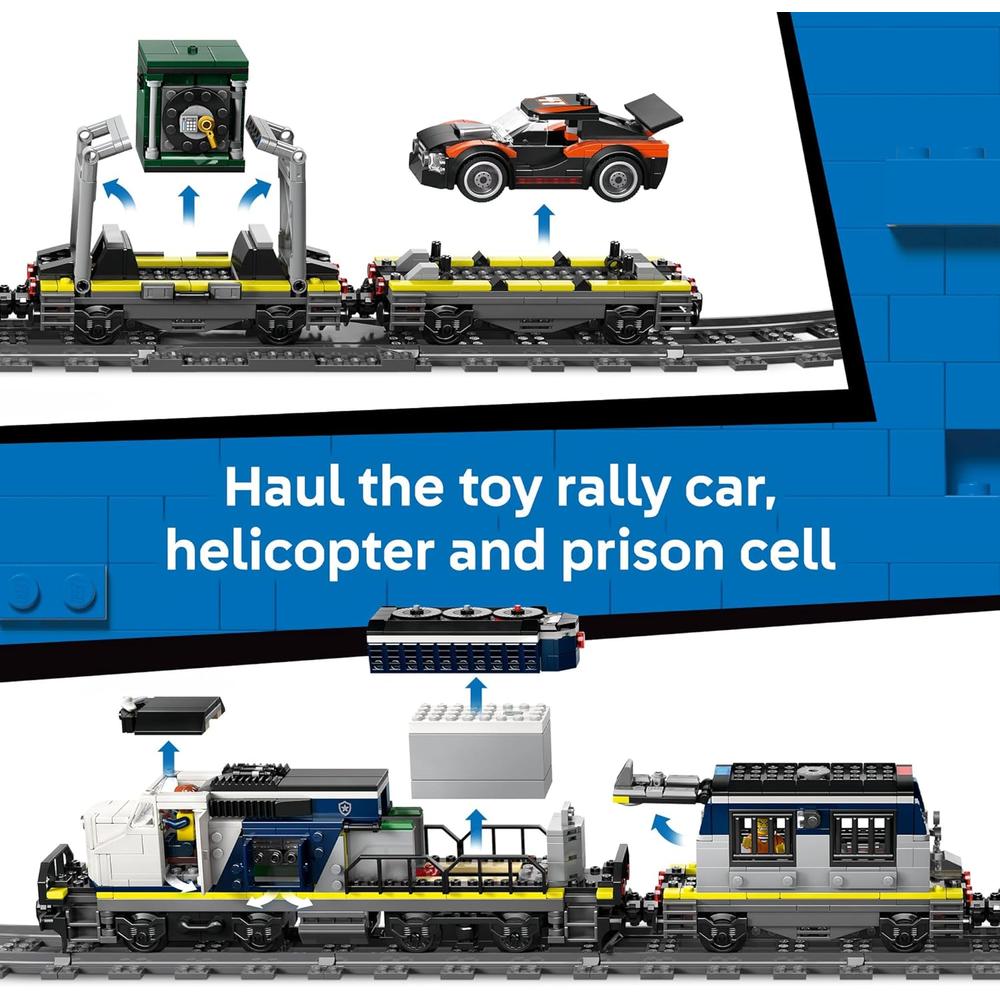LEGO CITY TREN DE POLICÍA 678 PIEZAS - 4