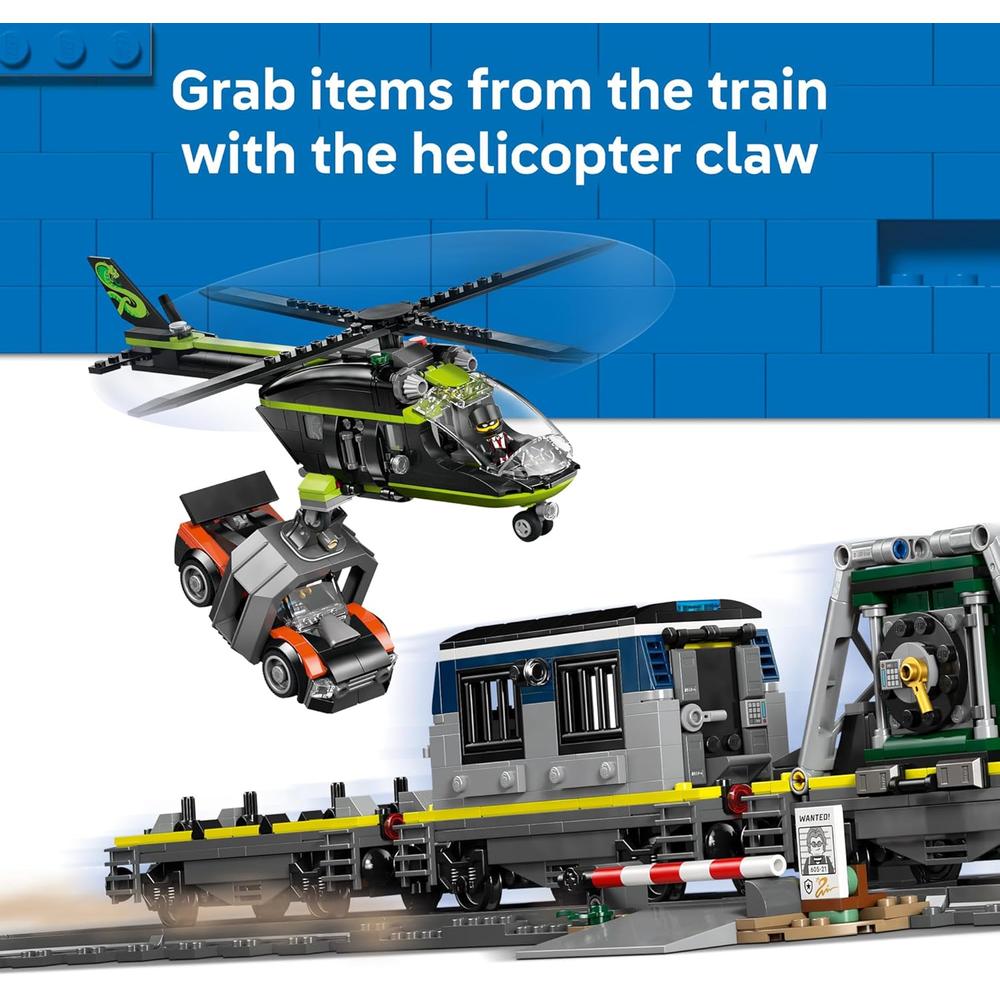 LEGO CITY TREN DE POLICÍA 678 PIEZAS - 5