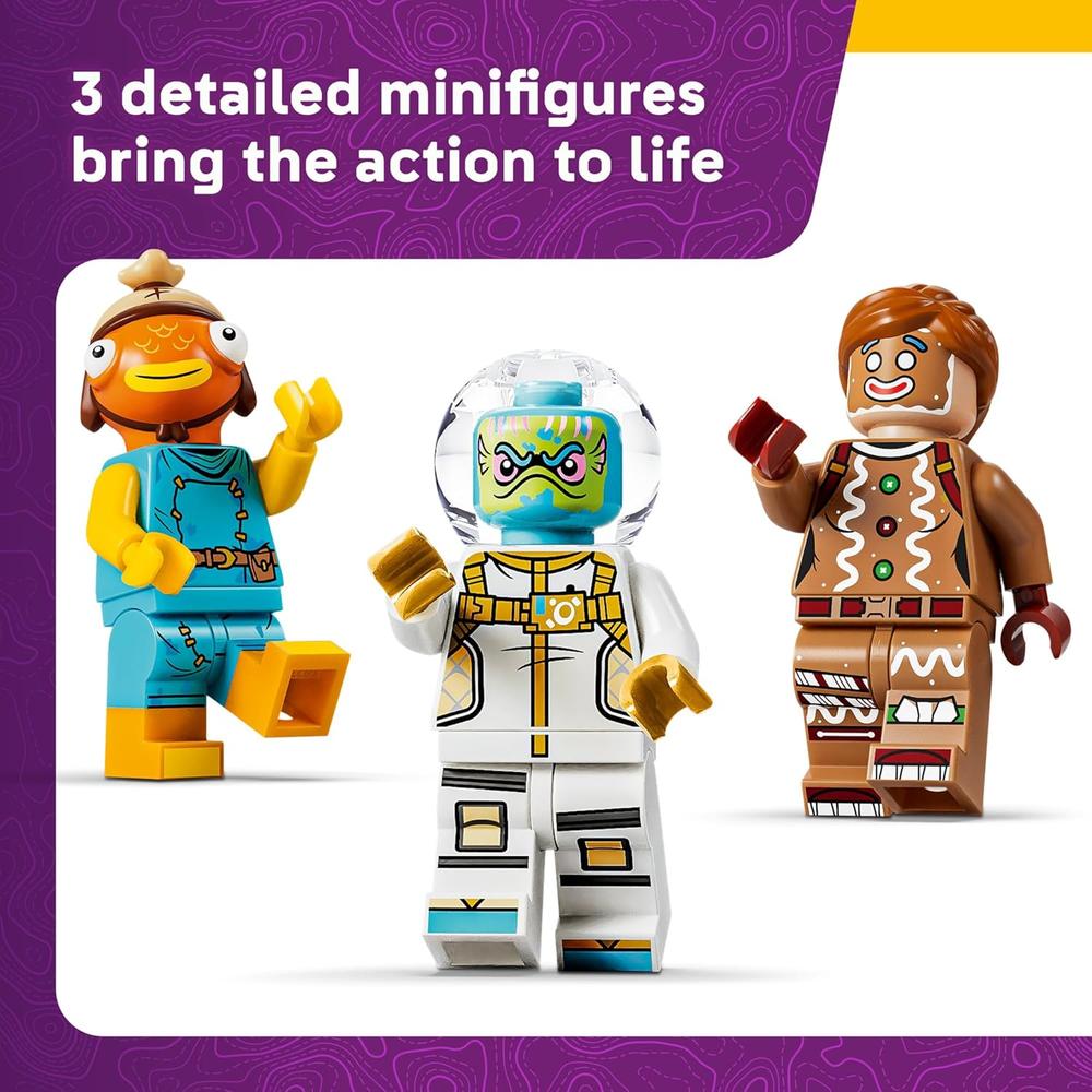 LEGO FORTNITE LANZAMIENTO DE SUMINISTROS 241 PIEZAS - 5