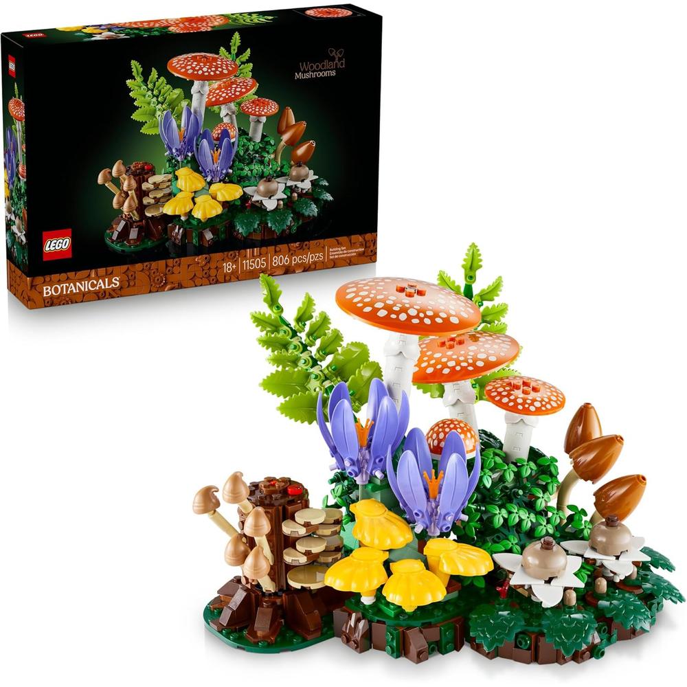 LEGO BOTANICALS SETAS DEL BOSQUE 436 PIEZAS - 1