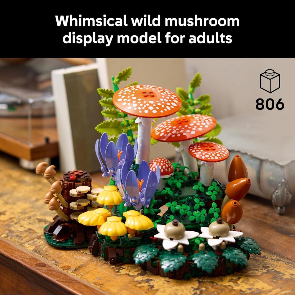 LEGO BOTANICALS SETAS DEL BOSQUE 436 PIEZAS - 2