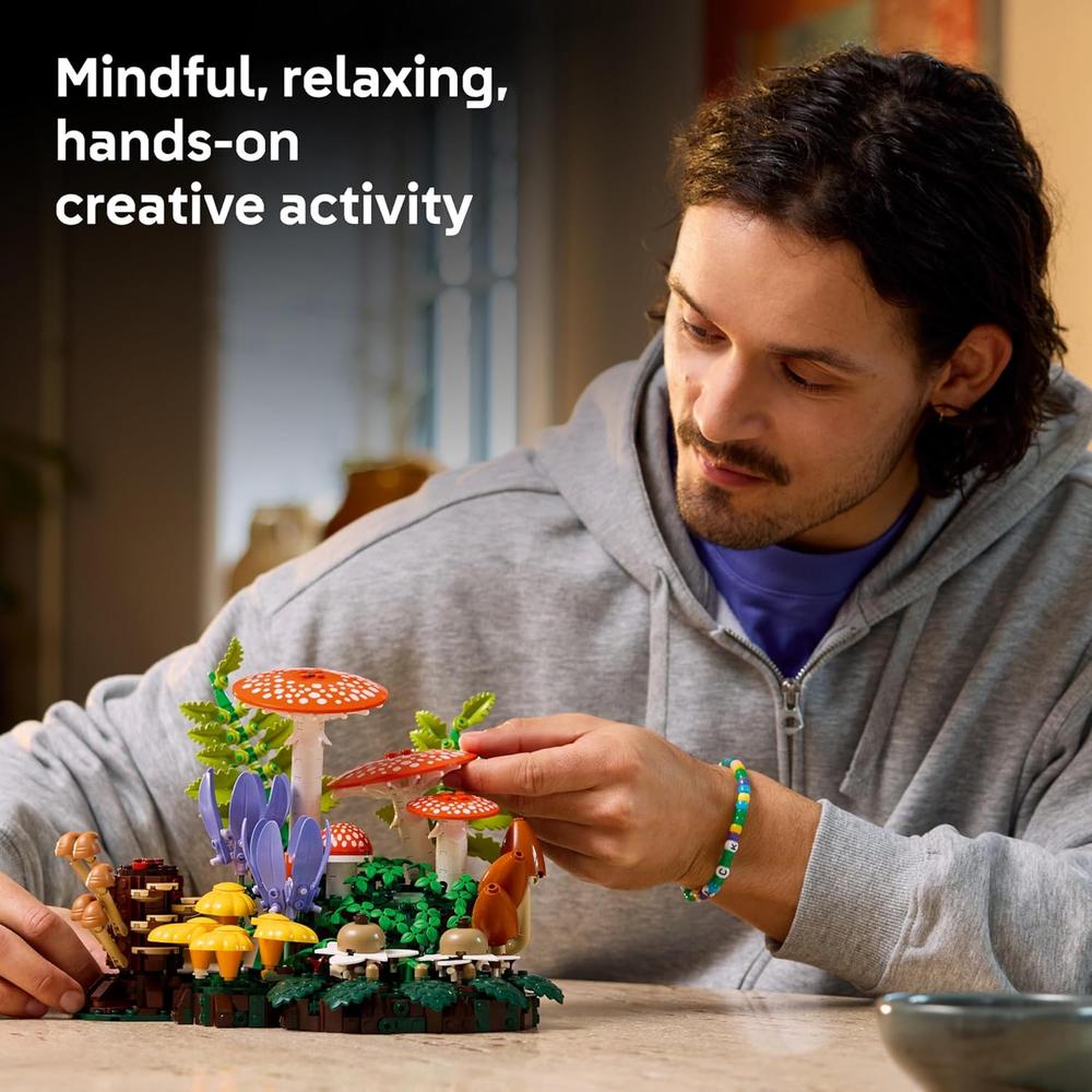LEGO BOTANICALS SETAS DEL BOSQUE 436 PIEZAS - 3