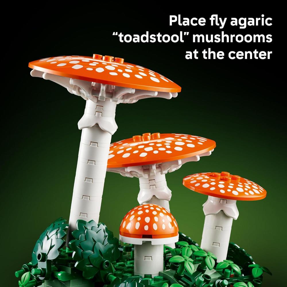 LEGO BOTANICALS SETAS DEL BOSQUE 436 PIEZAS - 4