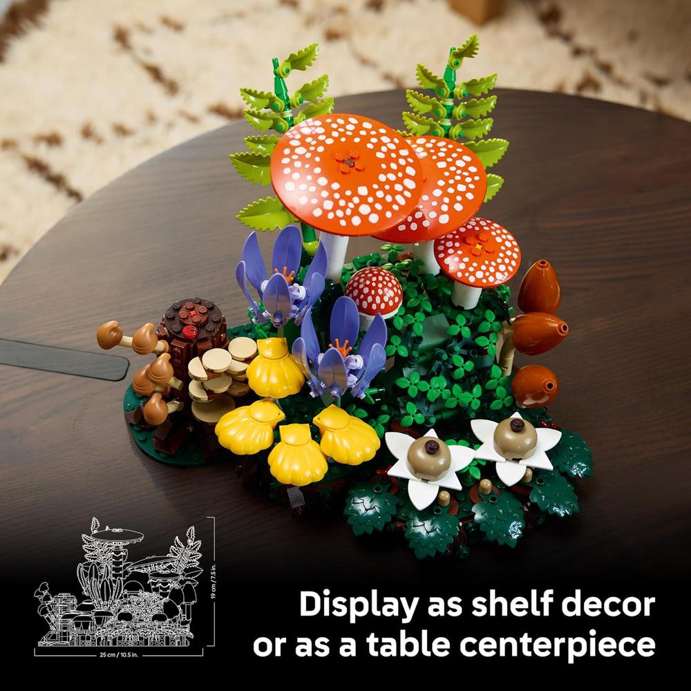 LEGO BOTANICALS SETAS DEL BOSQUE 436 PIEZAS - 6
