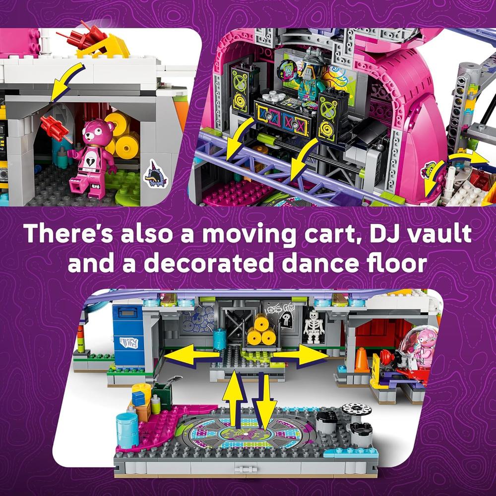 LEGO FORTNITE RAVE CAVE 1068 PIEZAS - 5