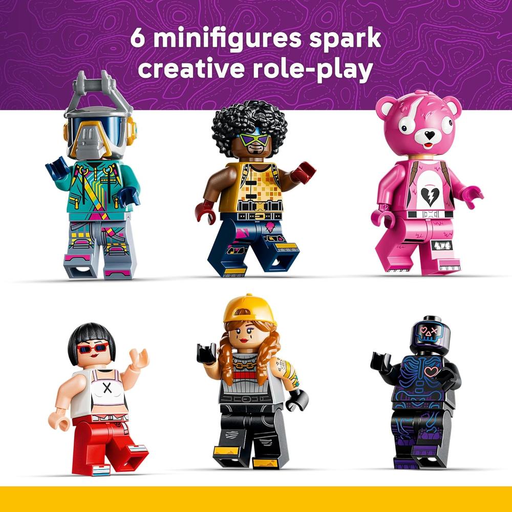 LEGO FORTNITE RAVE CAVE 1068 PIEZAS - 6